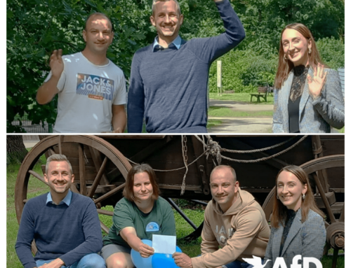 Futtermittelspende für den Tierpark Zabakuck