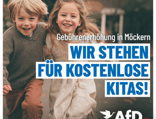 Gebührenerhöhung für Kitas in Möckern: Nicht mit uns!