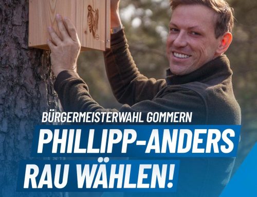 Gommern wählt Phillipp Rau!
