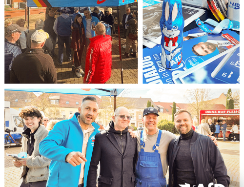 Infostand in Genthin