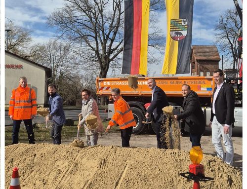 Endlich geht’s los in Ladeburg: Die Ortsdurchfahrt der Karl-Marx-Straße (L 60) wird saniert!