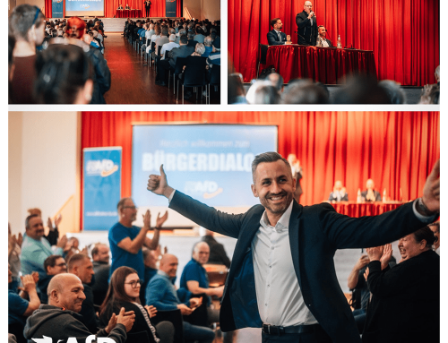Volles Haus beim Bürgerdialog der AfD-Landtagsfraktion in Burg