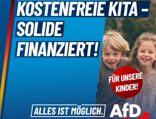 Kostenfreie Kita bleibt das Ziel – erst rechtssicher finanzieren, dann entlasten